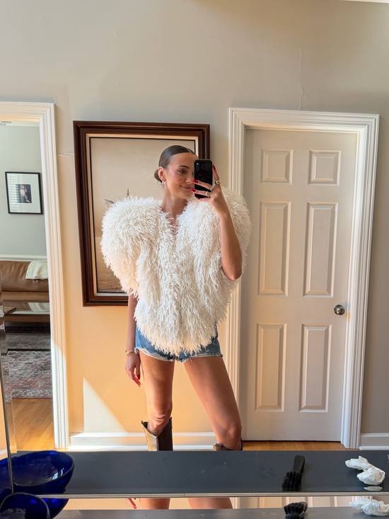 Jackets & Blazers - AKIRA Label Star Crossed Lover Faux Fur Vest